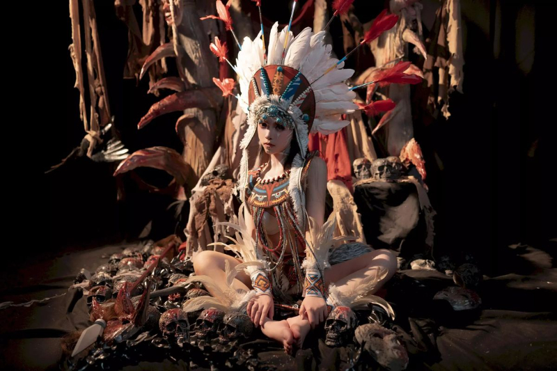 Cosplay nữ thổ dân - Bang Ni